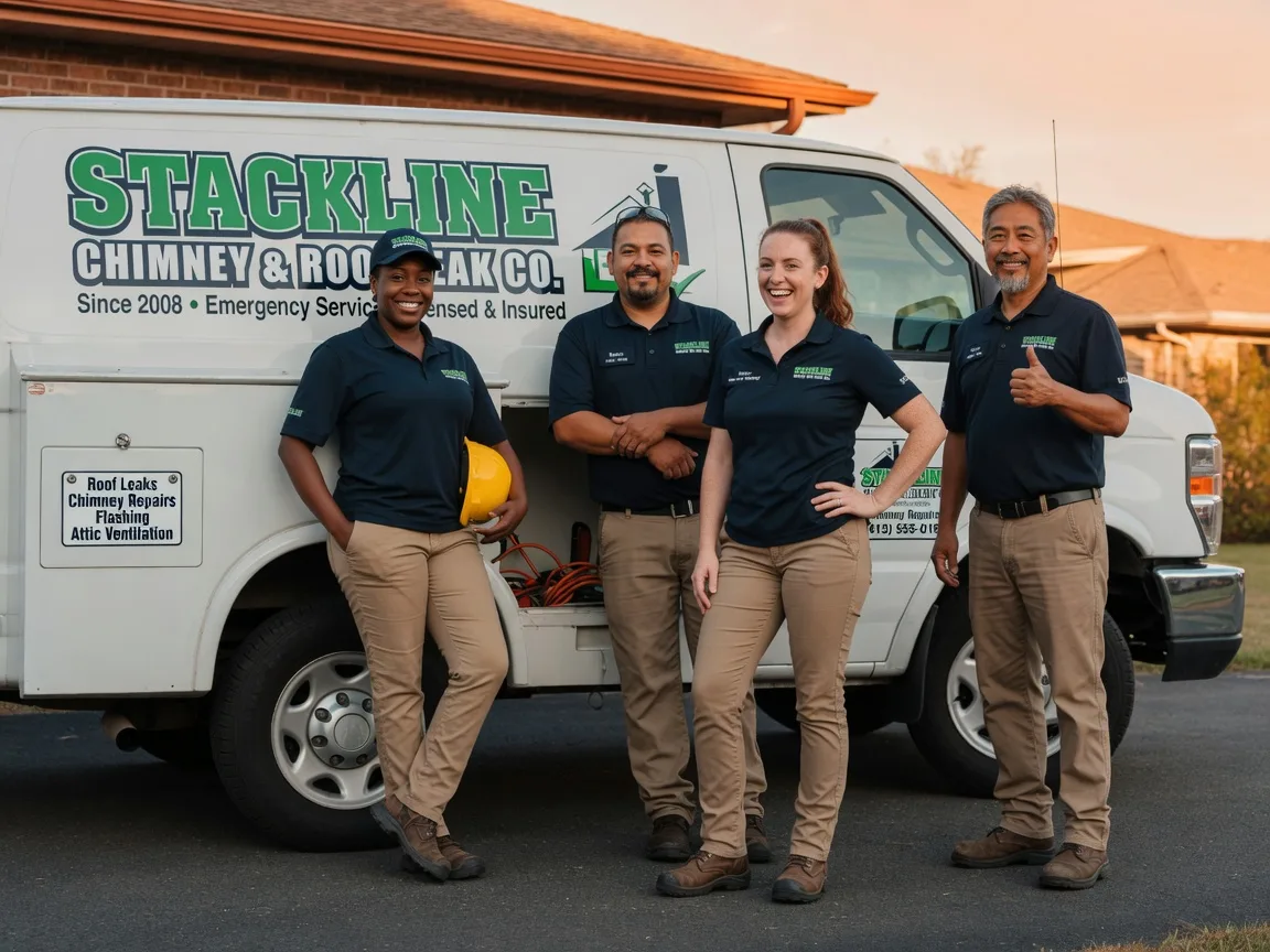 Chimney flashing repair company in Enville, TN